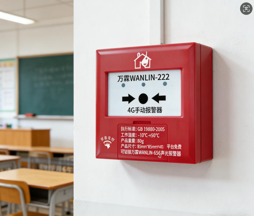 西安4g手报智慧消防部署工程 西安万霖4g手报消防报警应用