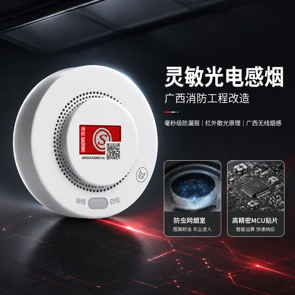 万霖消防:柳州鹿寨县无线消防报警器专业供应商 柳州鹿寨县无线消防报警器实拍