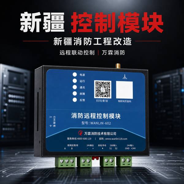 新疆消防电气火灾监控:万霖智慧消防助力新疆消防安全升级 新疆万霖智慧消防应用