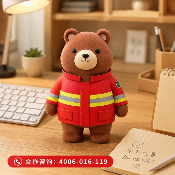万霖消防消小熊：消小熊消防ip品牌方案在校园的应用方案 -- 消小熊消防专列