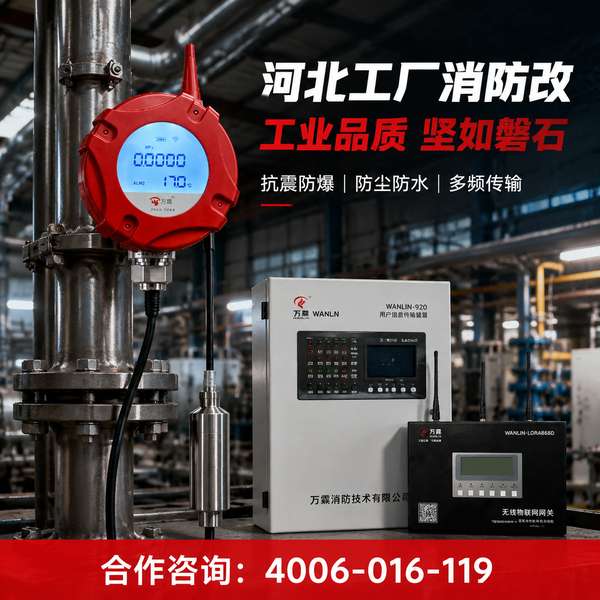 万霖消防：石家庄城市建设发展区域智慧消防物联网平台应用方案 -- 石家庄消防物联网系统