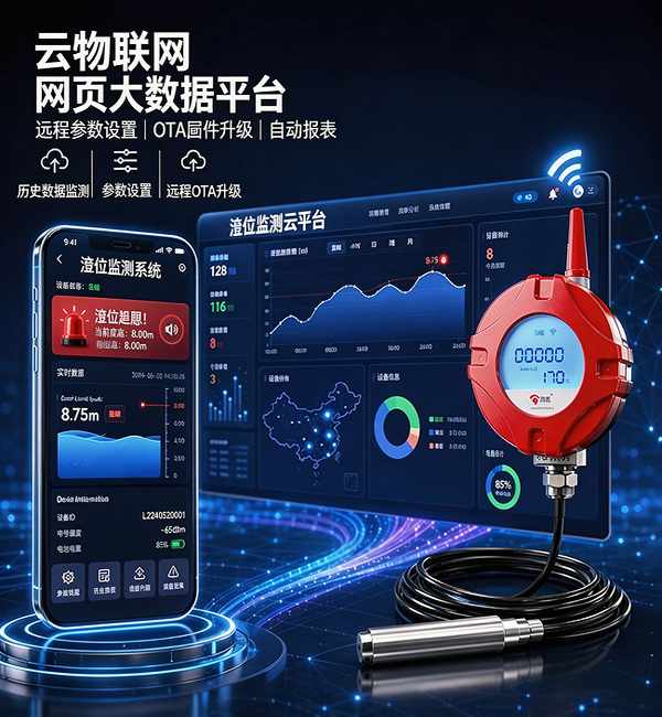 万霖消防：荆州高铁站lora无线液位计监测改造优选