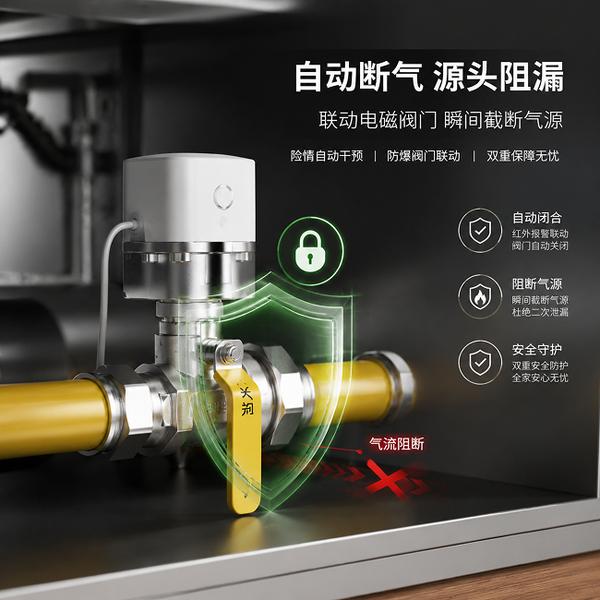 广州厨房声光联动报警升级工程 广州万霖厨房卫士应用