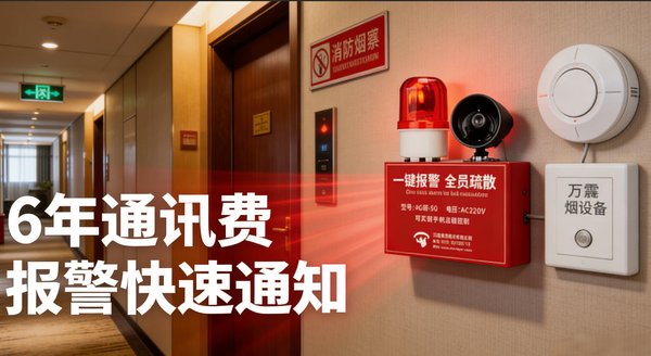 哈密智慧消防:医院nb声光报警器部署方案与实践 医院nb声光报警器
