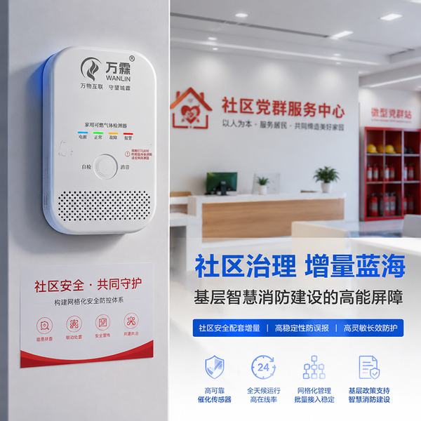 4g可燃气体报警器