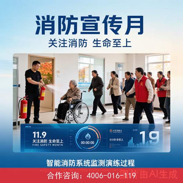 海南兴海县老年日间照料中心远程操控消防主机:万霖4g远程传输模块7x24小时值守案例 海南兴海县万霖养老机构智慧消防应用