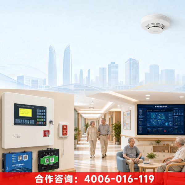 扬州养老服务中心适老化智能烟感安装方案实拍案例 扬州养老服务中心适老化智能烟感安装方案
