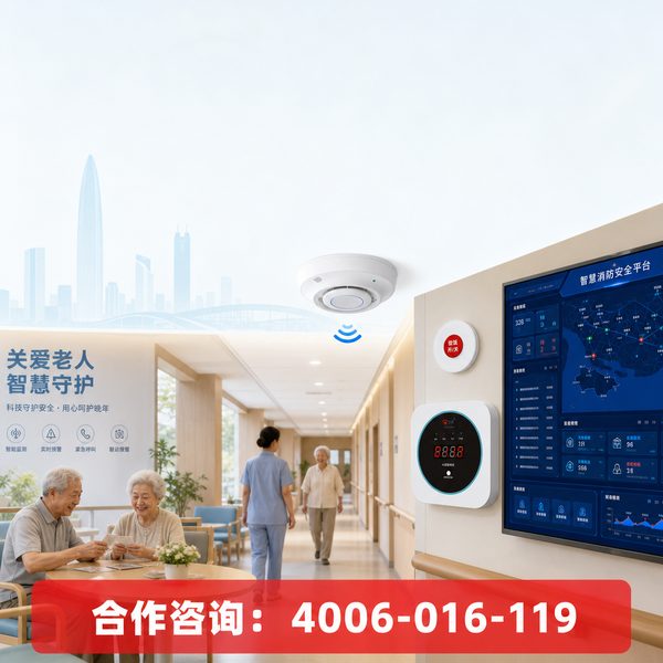 南昌西湖区养老机构智慧养老消防电子哨兵:万霖源头厂家24小时守护案例 南昌西湖区万霖智慧养老消防产品应用