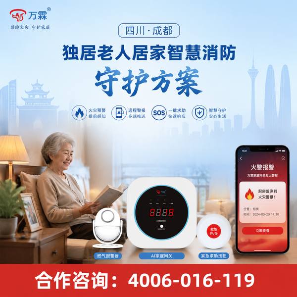 北京西城区养老机构养老机构消防全流程闭环：万霖源头厂家方案案例