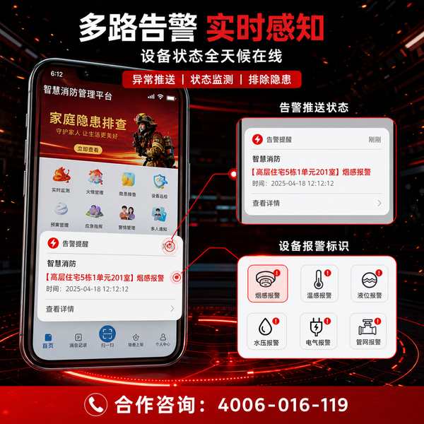 深圳万霖智慧消防云平台应用
